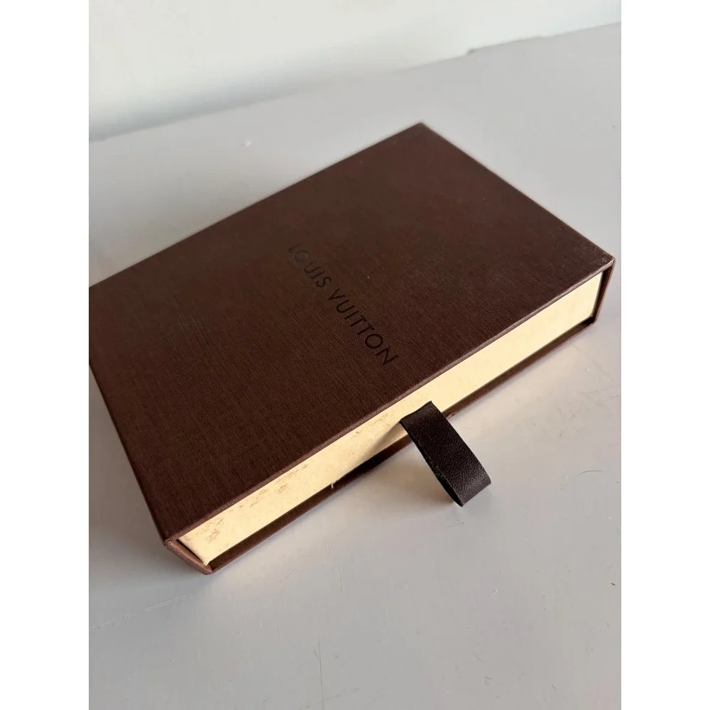 Louis Vuitton Small Brown Drawer Gift Box‎ for Jewelry/Accessories 5.5x3.5x1.25
